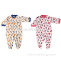 most popular 100% cotton custom cute dog pattern toddler girls clothing